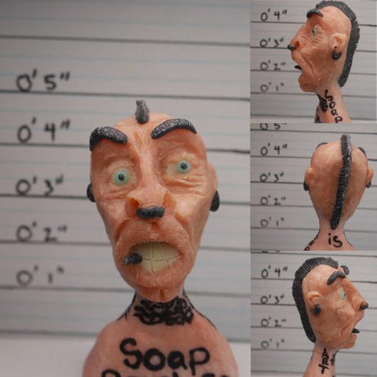Soap dough character Sal.